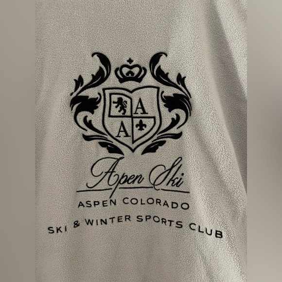 GREY FLEECE CREW - Picture 2 of 3